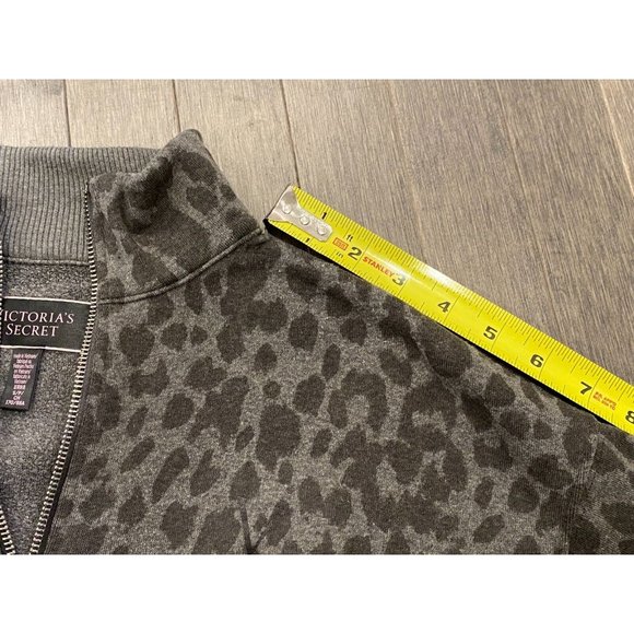 EUC Victoria's Secret Half-Zip Crop Sweatshirt - Picture 8 of 9